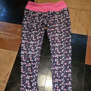 Mandetta Geometric Patterned Leggings Girls Size 12 Like New